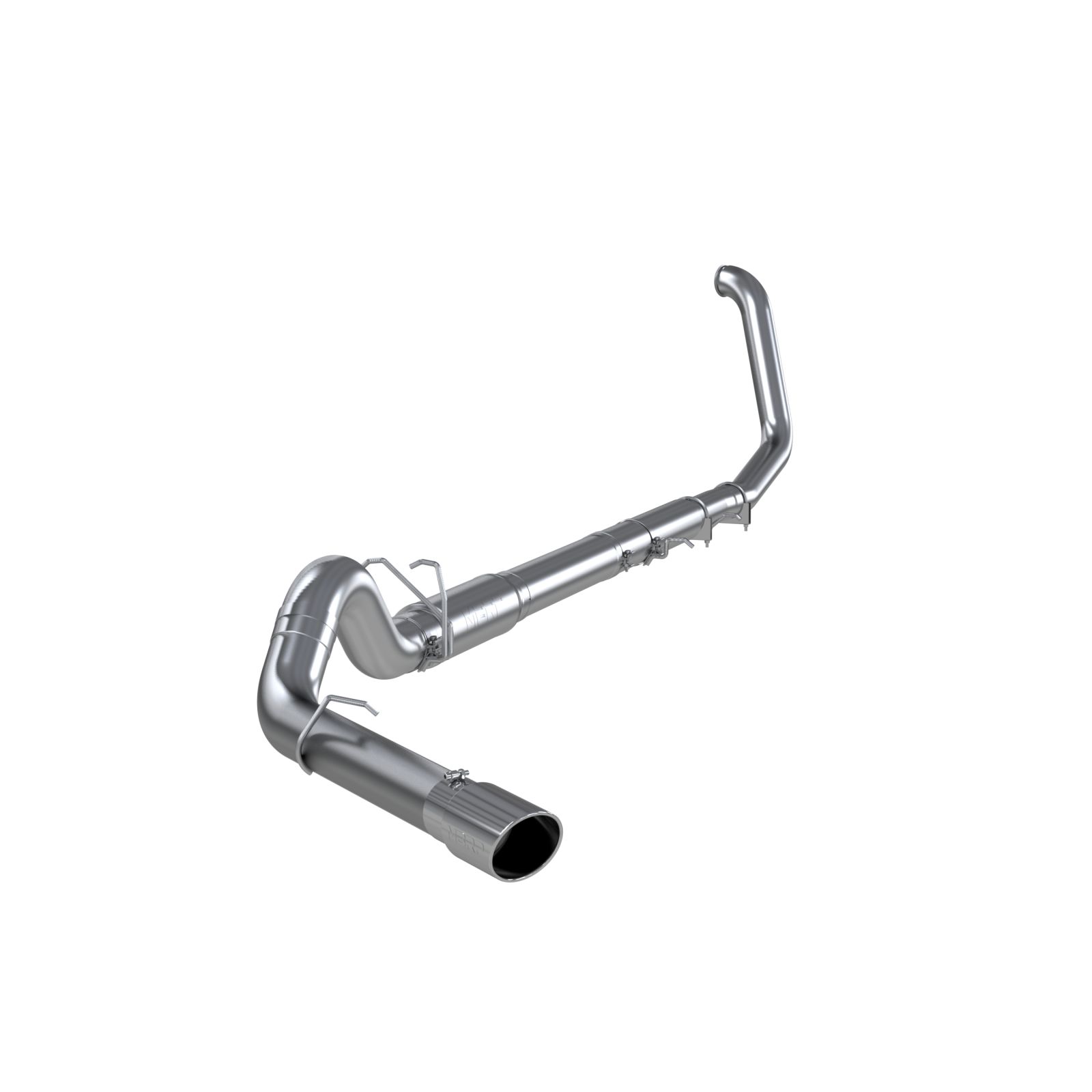MBRP 5-Inch Turbo-Back Exhaust Single Side Exit Armor Plus 7.3L Powerstroke Diesel 1999-2003 Ford F-250 Super Duty/F-350 Super Duty