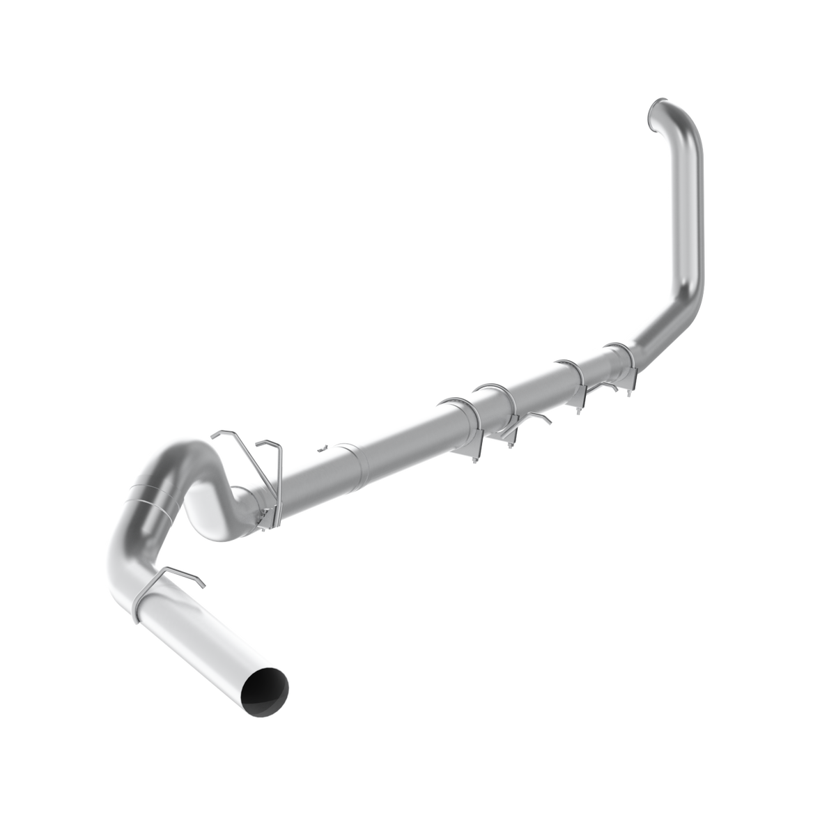 MBRP 5-Inch Turbo-Back Exhaust Single Armor Lite 7.3L Diesel 1999-2003 Ford F-250 Super Duty/F-350 Super Duty Aluminized Steel