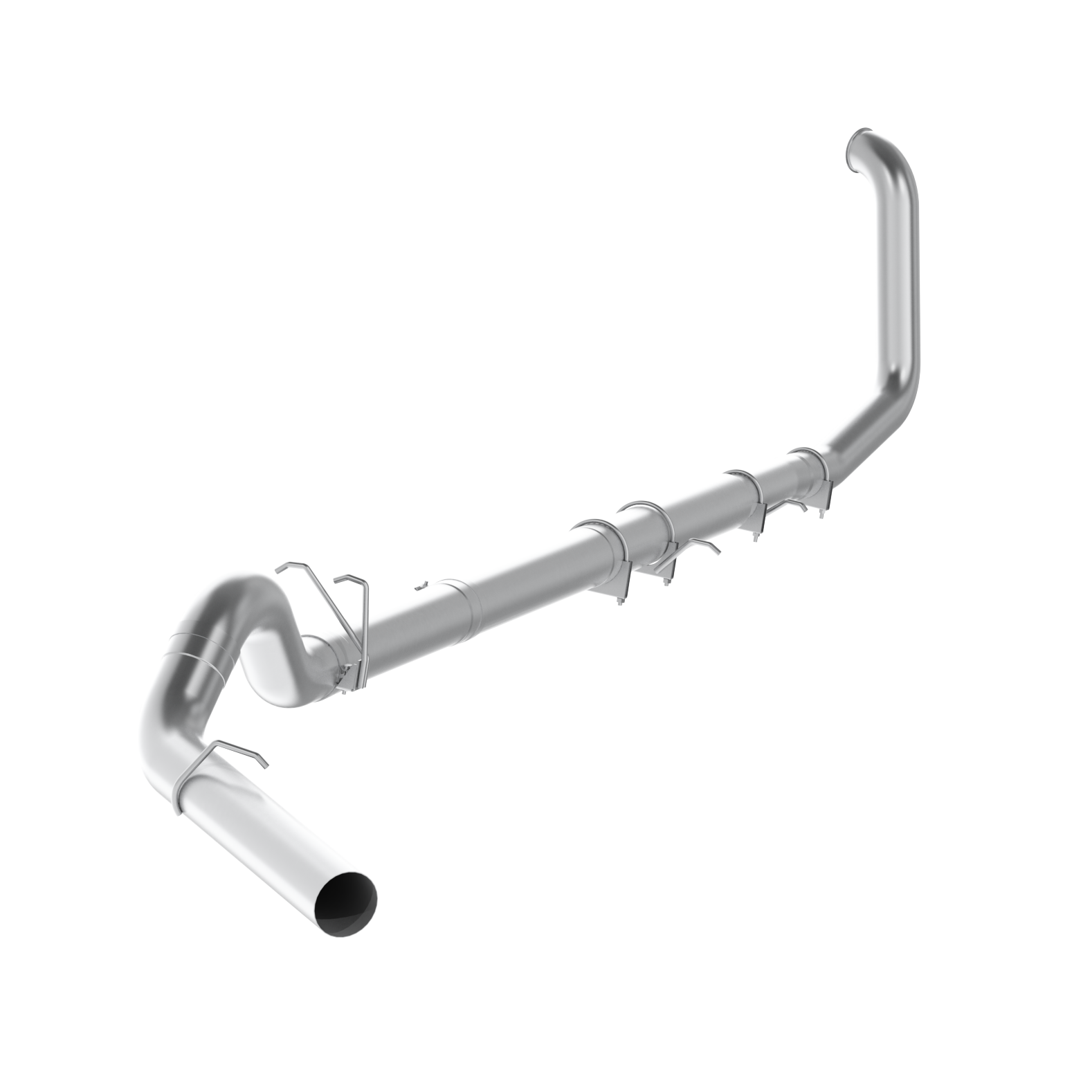 MBRP 5-Inch Turbo-Back Exhaust Single Armor Lite 7.3L Diesel 1999-2003 Ford F-250 Super Duty/F-350 Super Duty Aluminized Steel