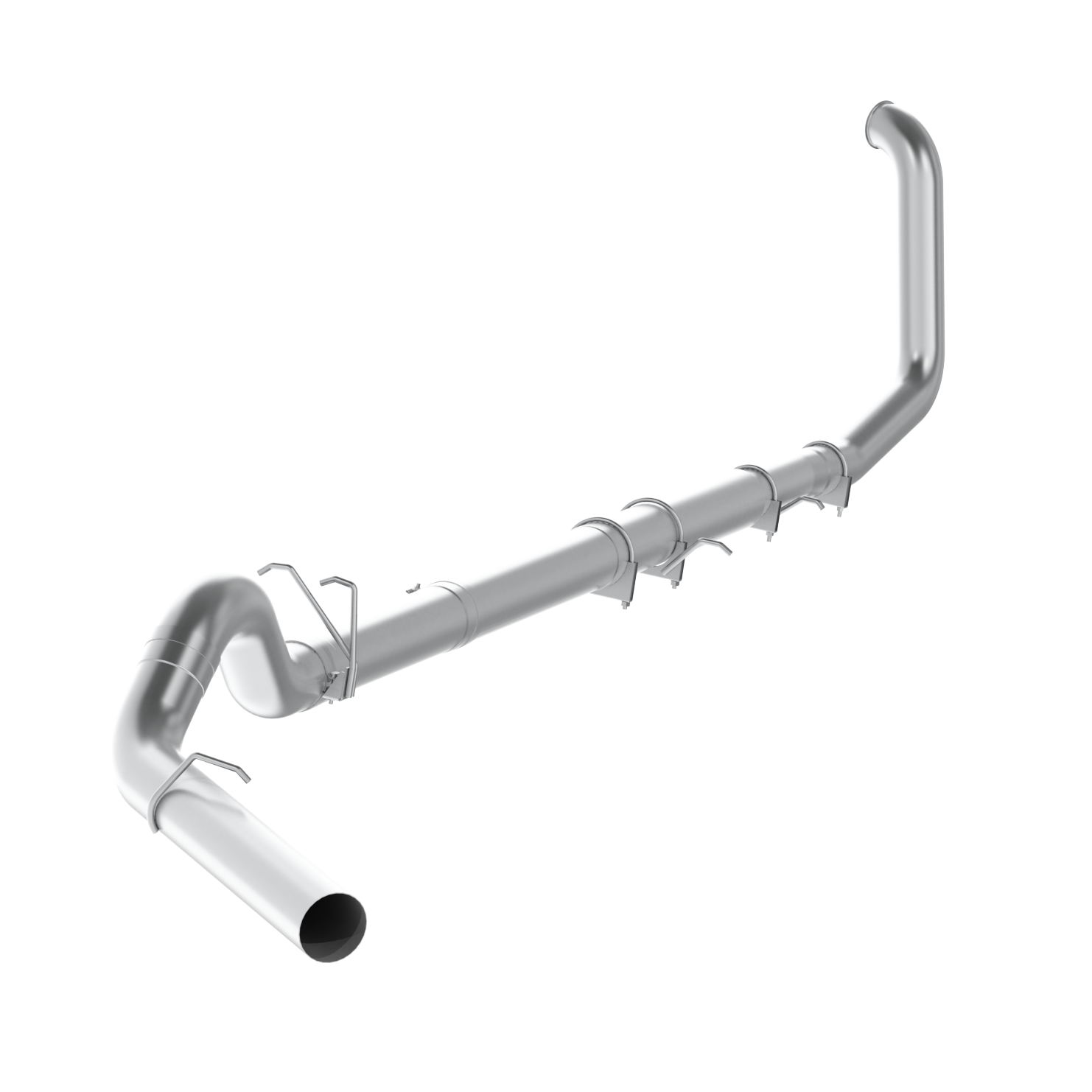MBRP 5-Inch Turbo-Back Exhaust Single Armor Plus 7.3L Powerstroke Diesel 1999-2003 Ford F-250 Super Duty/F-350 Super Duty