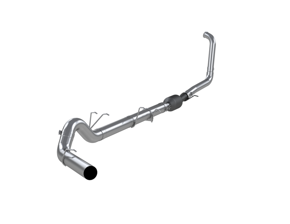 MBRP 5-Inch Turbo-Back Exhaust Single Side Exit Armor Lite 6.0L Diesel 2003-2007 Ford F-250 Super Duty/F-350 Super Duty Aluminized Steel Crew Cab, Extended Cab