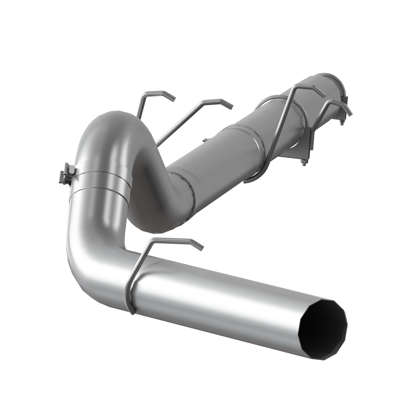 MBRP 5-Inch Cat-Back Exhaust Single Side Exit Armor Lite 6.0L Powerstroke Diesel 2003-2007 Ford F-250 Super Duty/F-350 Super Duty