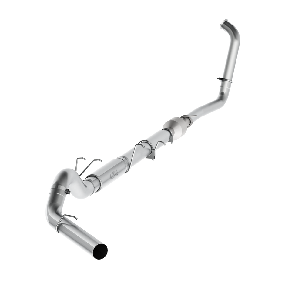 MBRP 5-Inch Turbo-Back Exhaust Single Side Exit Armor Lite 6.0L Powerstroke Diesel 2003-2007 Ford F-250 Super Duty/F-350 Super Duty Aluminized Steel