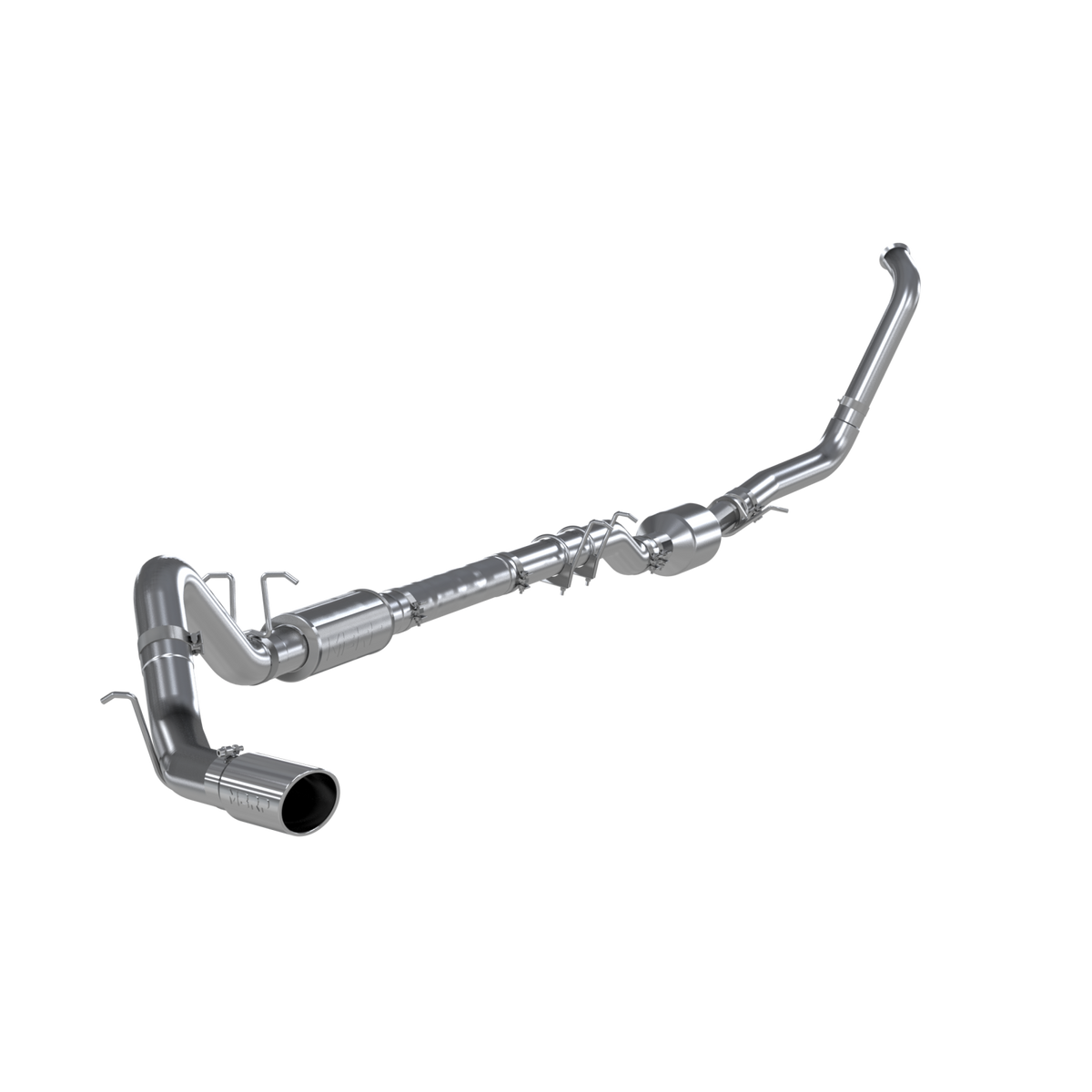 MBRP 4-Inch Turbo-Back Exhaust Single Side Exit Armor Lite 6.0L Diesel 2003-2007 Ford F-350 Super Duty/F-450 Super Duty/F-550 Super Duty