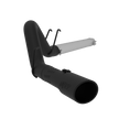 MBRP 4-Inch DPF-Back Exhaust Single Side Exit Armor Black 6.4L Powerstroke Diesel 2008-2010 Ford F-250 Super Duty/F-350 Super Duty/F-450 Super Duty