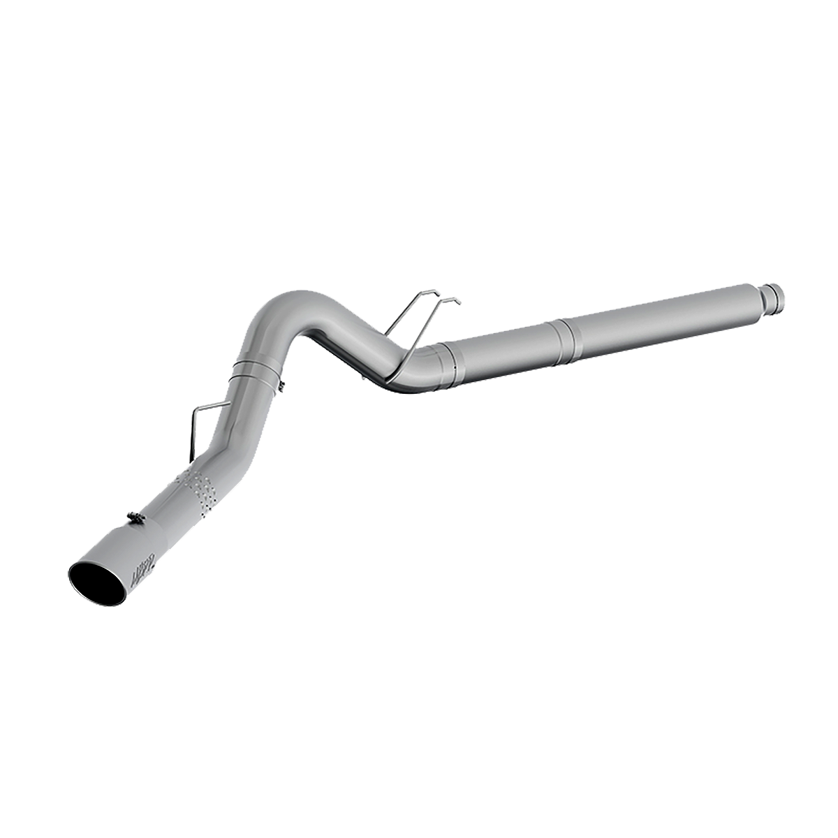 MBRP 5-Inch DPF-Back Exhaust Single Side Exit Armor Lite 6.4L Powerstroke Diesel 2008-2010 Ford F-250 Super Duty/F-350 Super Duty Aluminized Steel