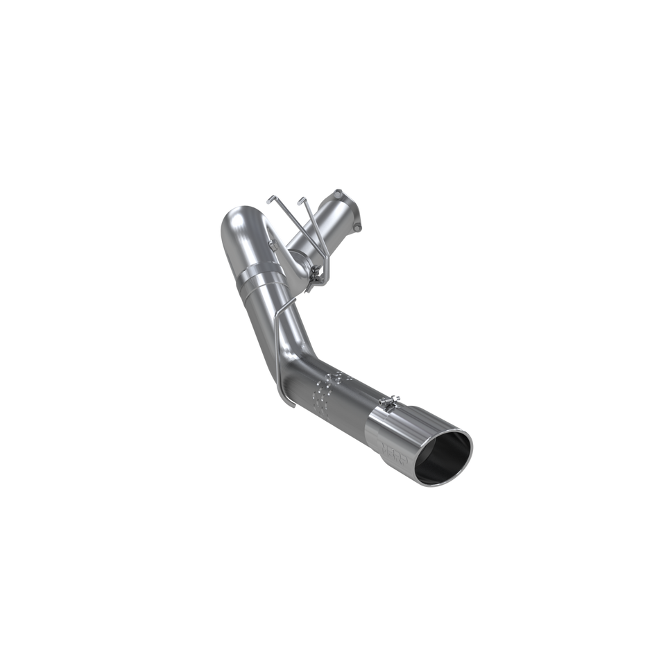 MBRP 5-Inch DPF-Back Exhaust Single Side Exit Armor Lite 6.7L Powerstroke Diesel 2011-2016 Ford F-250 Super Duty/F-350 Super Duty/F-450 Super Duty Aluminized Steel 6-Inch