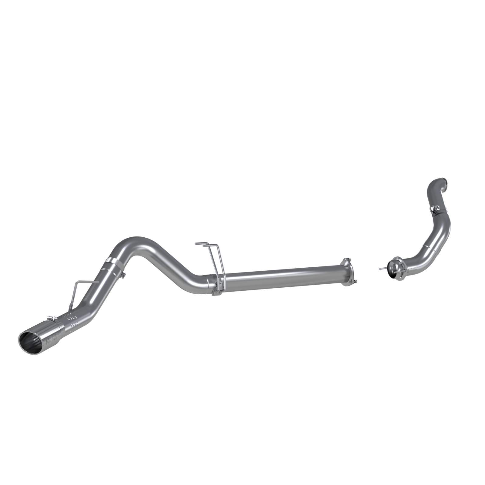 MBRP 4-Inch DPF-Back Exhaust Single Side Exit Armor Lite 6.7L Powerstroke Diesel 2011-2014 Ford F-250 Super Duty/F-350 Super Duty/F-450 Super Duty