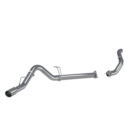 MBRP 4-Inch DPF-Back Exhaust Single Side Exit Armor Lite 6.7L Powerstroke Diesel 2011-2014 Ford F-250 Super Duty/F-350 Super Duty/F-450 Super Duty