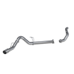 MBRP 4-Inch DPF-Back Exhaust Single Side Exit Armor Lite 6.7L Powerstroke Diesel 2011-2014 Ford F-250 Super Duty/F-350 Super Duty/F-450 Super Duty