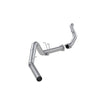 MBRP 4-Inch Downpipe Single Side Exit Armor Lite 6.4L Powerstroke Diesel 2011-2014 Ford F-250 Super Duty/F-350 Super Duty/F-450 Super Duty