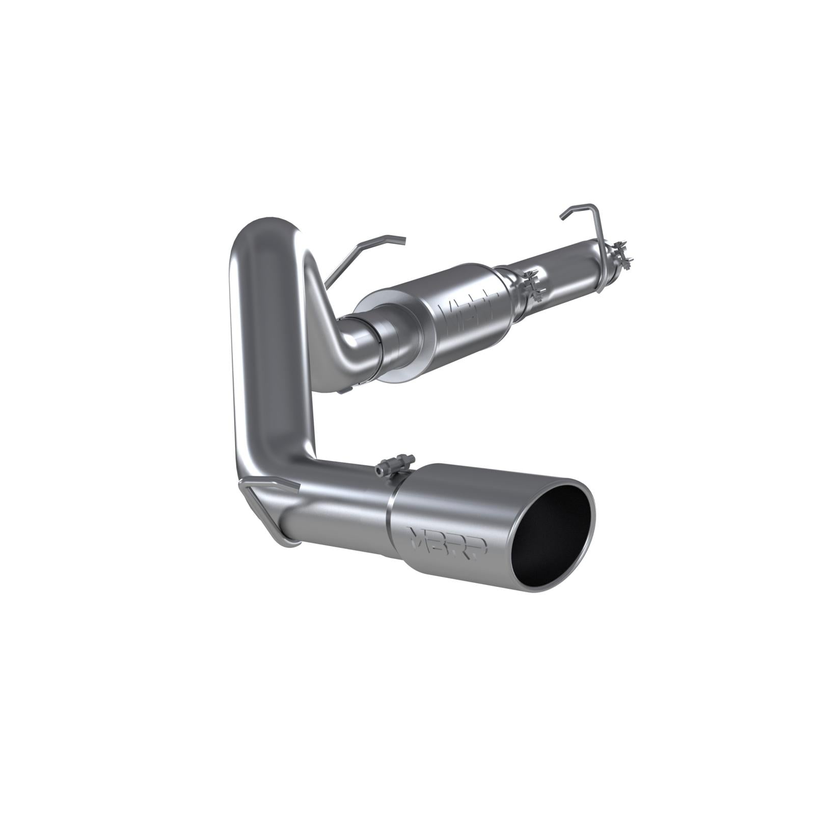MBRP 4-Inch Cat-Back Exhaust Single Side Exit Armor Lite 6.0L Diesel 2004-2005 Ford E-350 Club Wagon; 2004-2007 Ford E-350 Super Duty