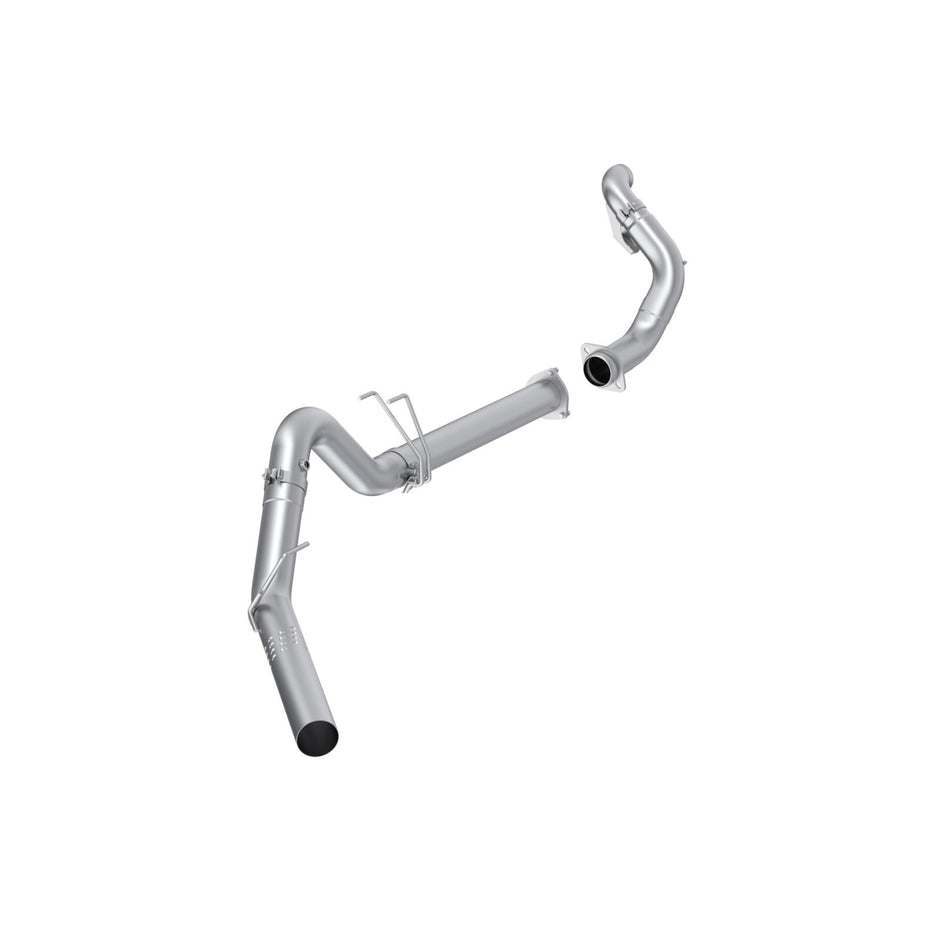 MBRP 4-Inch Downpipe Single Side Exit Armor Lite 6.4L Powerstroke Diesel 2015-2016 Ford F-250 Super Duty/F-350 Super Duty/F-450 Super Duty