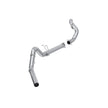 MBRP 4-Inch Downpipe Single Side Exit Armor Lite 6.4L Powerstroke Diesel 2015-2016 Ford F-250 Super Duty/F-350 Super Duty/F-450 Super Duty