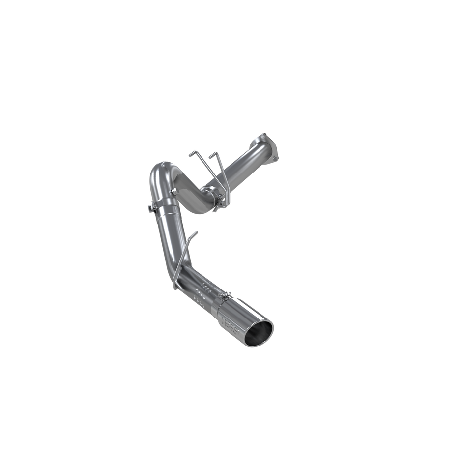 MBRP 4-Inch DPF-Back Exhaust Single Side Exit Armor Plus 6.7L Duramax Diesel 2011-2016 Ford F-250 Super Duty/F-350 Super Duty/F-450 Super Duty