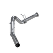 MBRP 4-Inch DPF-Back Exhaust Single Armor Lite 6.7L Powerstroke Diesel 2011-2016 Ford F-250 Super Duty/F-350 Super Duty/F-450 Super Duty