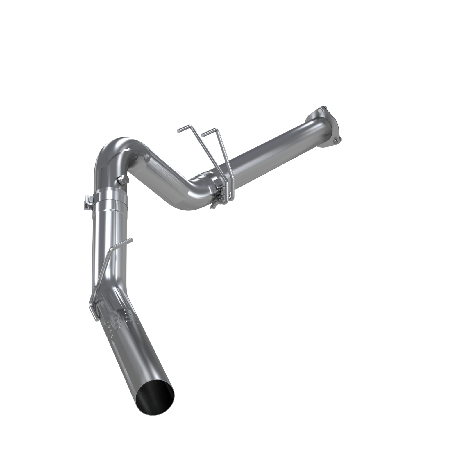 MBRP 4-Inch DPF-Back Exhaust Single Armor Plus 6.7L Powerstroke Diesel 2011-2016 Ford F-250 Super Duty/F-350 Super Duty/F-450 Super Duty