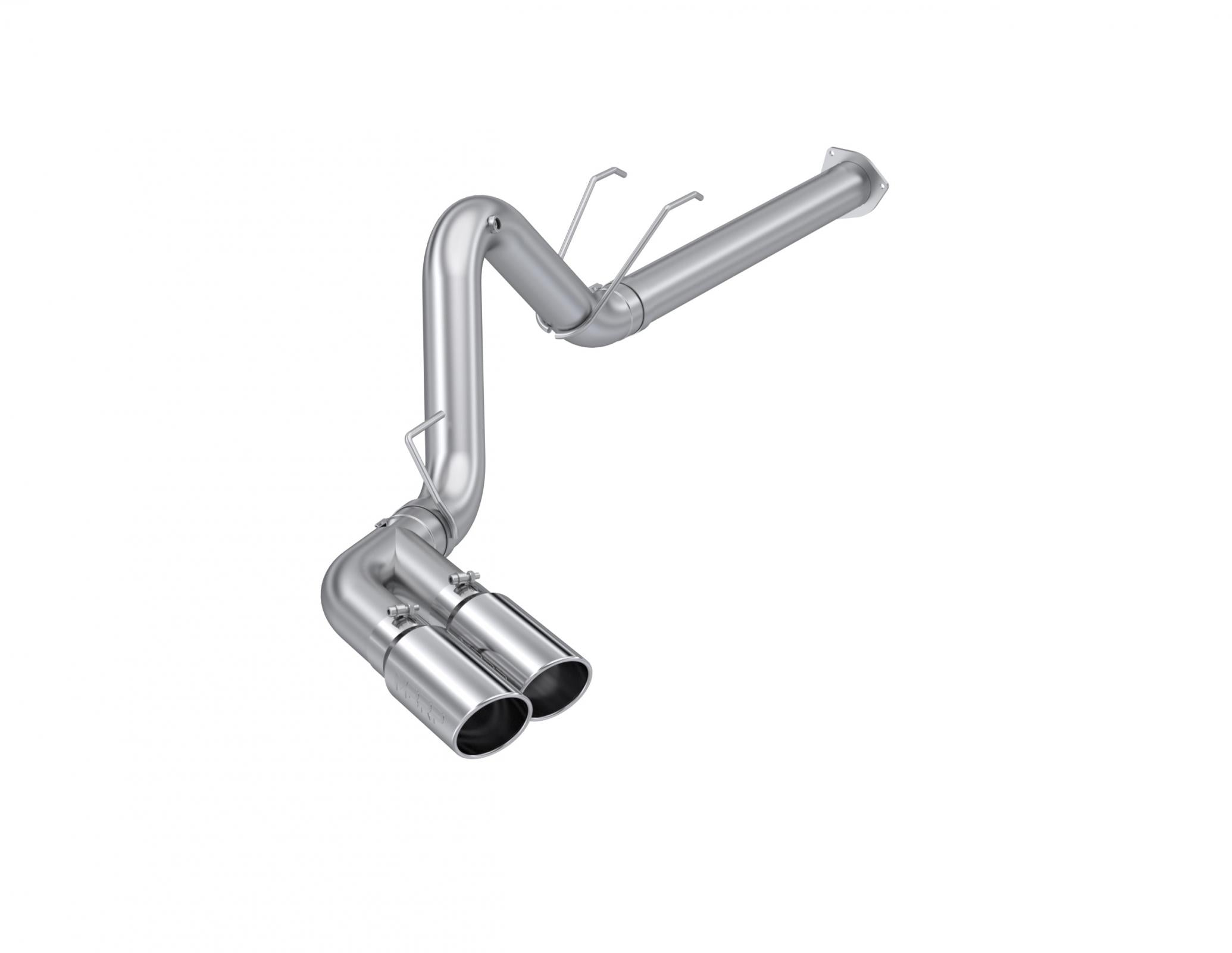 MBRP 4-Inch DPF-Back Exhaust Single Side Armor Plus 6.7L Diesel 2017-2026 Ford F-250 Super Duty/F-350 Super Duty/F-450 Super Duty
