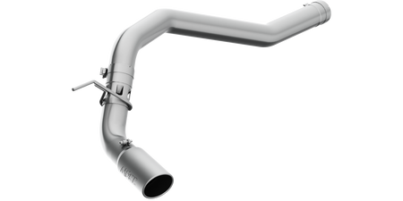 MBRP 4-Inch DPF-Back Exhaust Single Side Exit Armor Lite Diesel 2016-2019 Nissan Titan XD