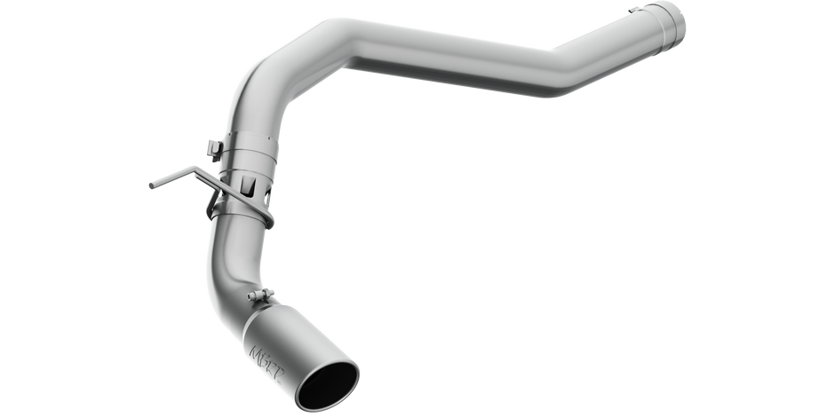 MBRP 4-Inch DPF-Back Exhaust Single Side Exit Armor Lite Diesel 2016-2019 Nissan Titan XD
