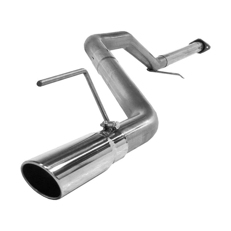 MBRP 3-Inch DPF-Back Exhaust Single Side Armor Plus 3.0L Diesel 2007-2009 Jeep Grand Cherokee