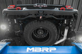 MBRP 3-Inch DPF-Back Exhaust Turn down Armor Plus 3.0L EcoDiesel 2021-2023 Jeep Gladiator