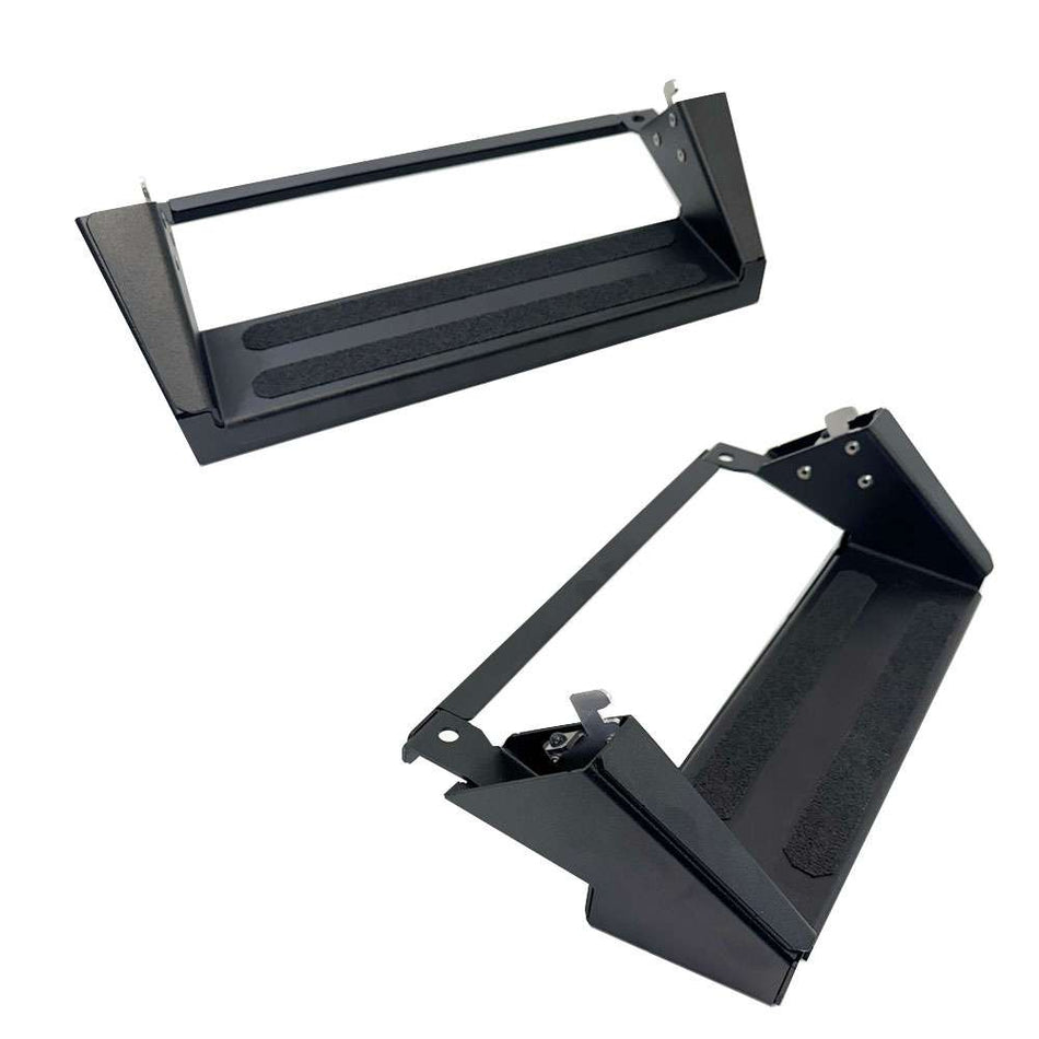 Rock Slide Engineering Removable Drop Step Deluxe 4-Inch Alloy Steel 2018-2025 Jeep Wrangler JL