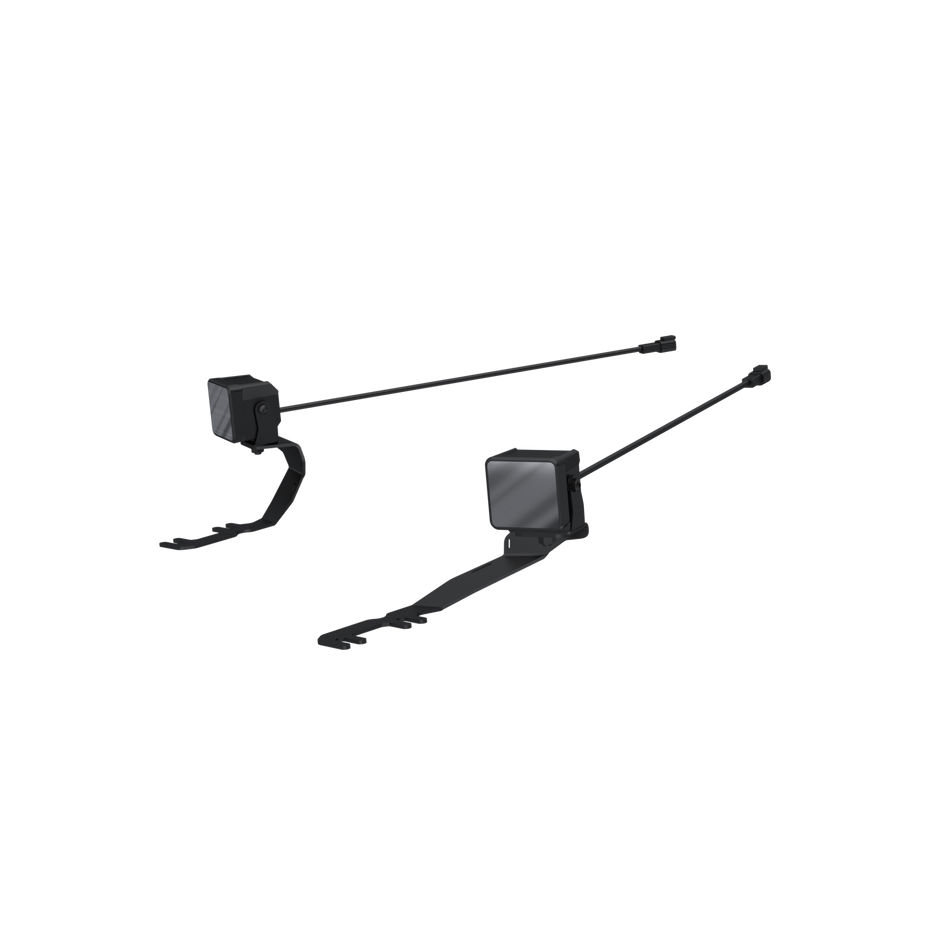 MBRP Ditch Light Kit Amber Flood Beam 2024-2026 Ford Ranger 2024-Up Ford Ranger Ditch Light Kit Amber Flood Beam