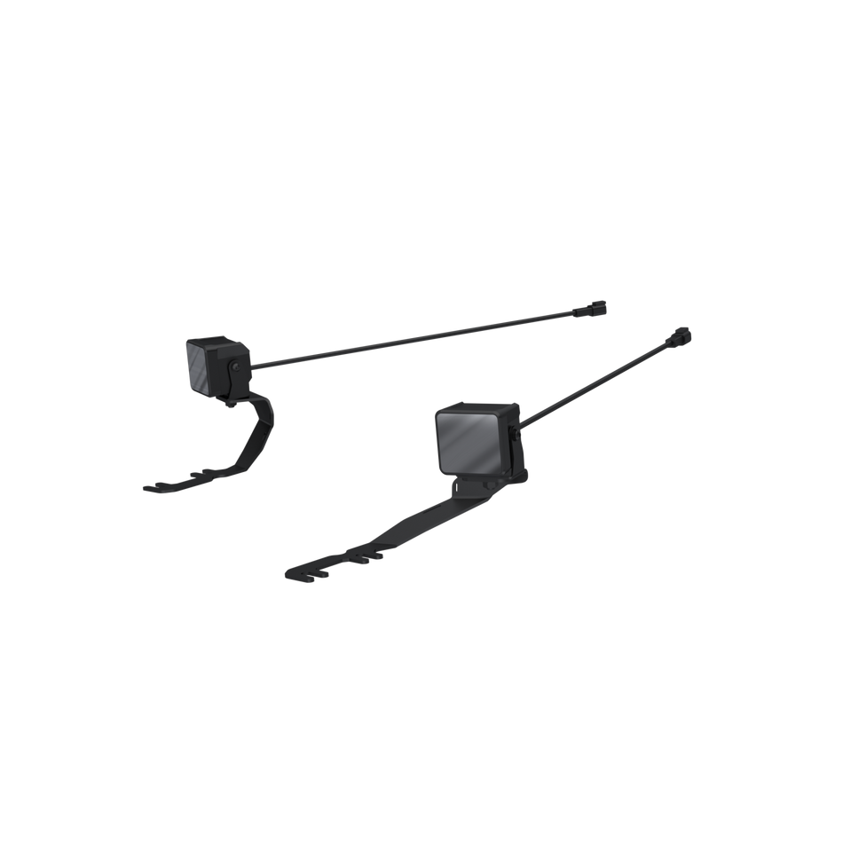 MBRP Ditch Light Kit Amber Flood Beam 2024-2026 Ford Ranger 2024-Up Ford Ranger Ditch Light Kit Amber Flood Beam