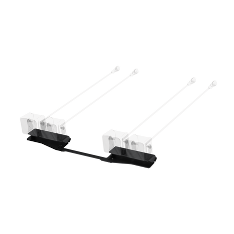 MBRP Black-Coated Bumper Light Bracket 2024-2026 Ford Ranger