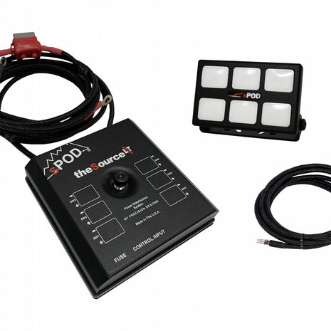 sPOD SourceLT w/ Mini6 & 84‑Inch Cables (Universal)