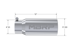 MBRP Exhaust Tip 4-Inch Inlet 5-Inch Outlet 12-Inch Length T304 Stainless Steel Universal Fit