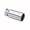 MBRP Exhaust Tip 4-Inch Inlet 5-Inch Outlet 12-Inch Length T304 Stainless Steel Universal Fit