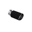 MBRP Exhaust Tip Dual Wall Angle Cut Carbon Fiber Universal Fit Universal Carbon Fiber 4-Inch Inlet 6-Inch OD 12-Inch Length Dual Wall Angle Cut