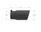 MBRP Exhaust Tip 5-Inch Inlet 6-Inch Outlet Dual Wall Universal Fit