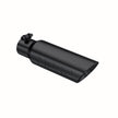 MBRP Exhaust Tip 2.5-Inch Inlet 3.5-Inch Outlet Dual Wall Black Coated Universal Fit