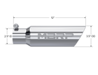 MBRP Exhaust Tip 2.5-Inch Inlet 3.5-Inch Outlet Dual Wall T304 Stainless Steel Universal Fit