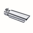 MBRP Exhaust Tip 2.5-Inch Inlet 3.5-Inch Outlet Dual Wall T304 Stainless Steel Universal Fit