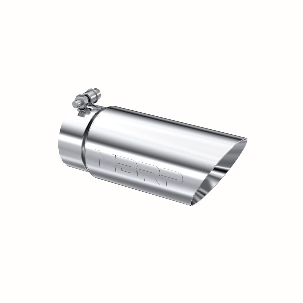 MBRP Exhaust Tip 4-Inch Inlet 3.5-Inch Outlet Dual Wall T304 Stainless Steel Universal Fit