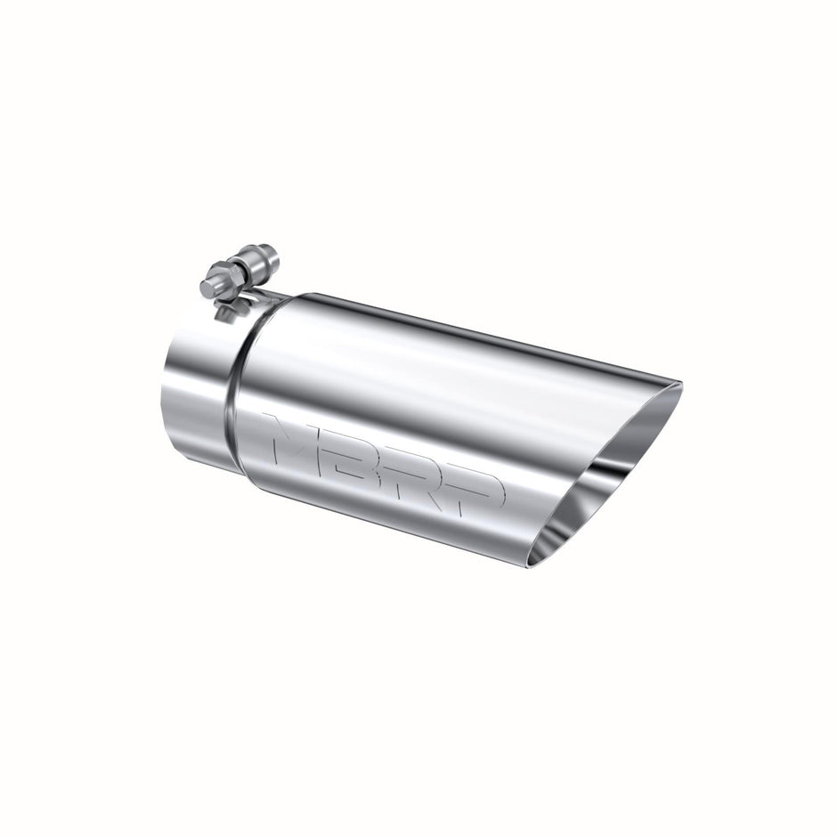 MBRP Exhaust Tip 4-Inch Inlet 3.5-Inch Outlet Dual Wall T304 Stainless Steel Universal Fit
