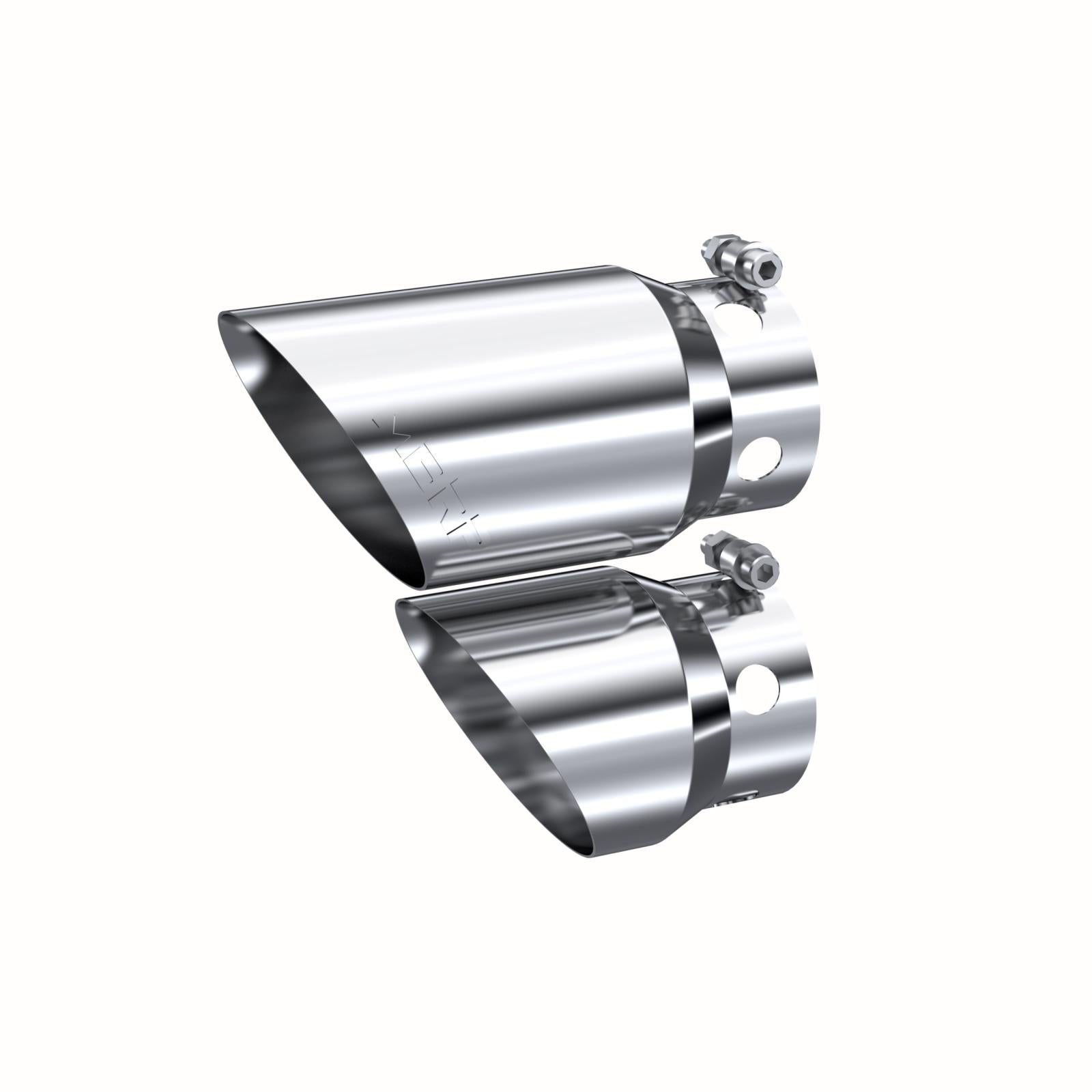 MBRP Exhaust Tip 4-Inch Inlet 5-Inch Outlet T304 Stainless Steel Powerstroke 2008-2026 Ford F-250 Super Duty/F-350 Super Duty/F-450 Super Duty
