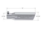 MBRP Exhaust Tip 2.5-Inch Inlet 3.5-Inch Outlet Rolled End T304 Stainless Steel Universal Fit