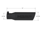 MBRP Exhaust Tip 2.5-Inch Inlet 3.5-Inch Outlet Rolled End Universal Fit