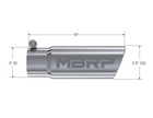 MBRP Exhaust Tip 3-Inch Inlet 3.5-Inch Outlet Rolled End T304 Stainless Steel Universal Fit Armor Pro Mirror Polished Exhaust Tip 3 1/2 Inch O.D. Angled Rolled End 3 Inch Inlet 10 Inch Length T304 Stainless Steel