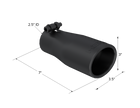 MBRP Exhaust Tip 2.5-Inch Inlet 3.75-Inch Outlet Universal Fit