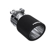 MBRP Exhaust Tip 3-Inch Inlet 4-Inch Outlet Dual Wall Carbon Fiber Universal Fit