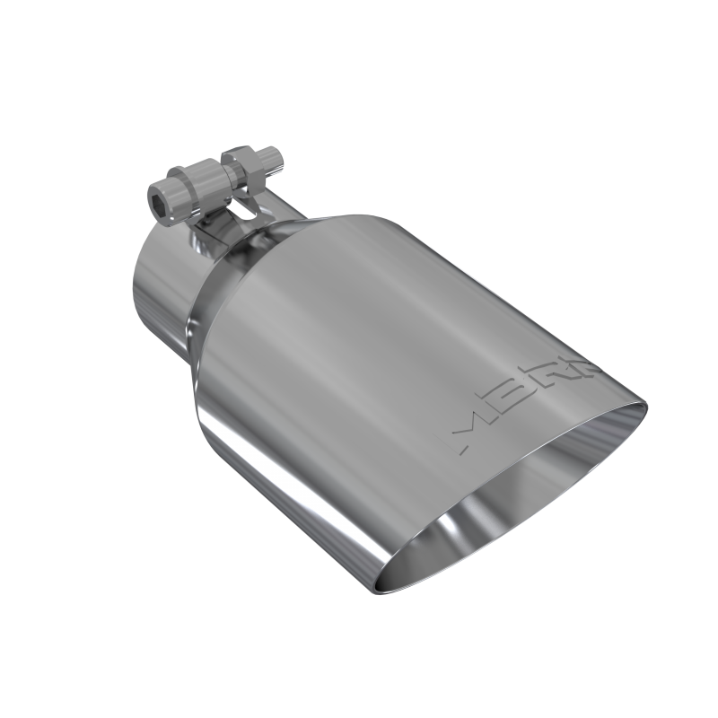MBRP Exhaust Tip 2.5-Inch Inlet 4-Inch Outlet Dual Wall Universal Fit Armor Pro