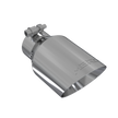 MBRP Exhaust Tip 2.5-Inch Inlet 4-Inch Outlet Dual Wall Universal Fit Armor Pro