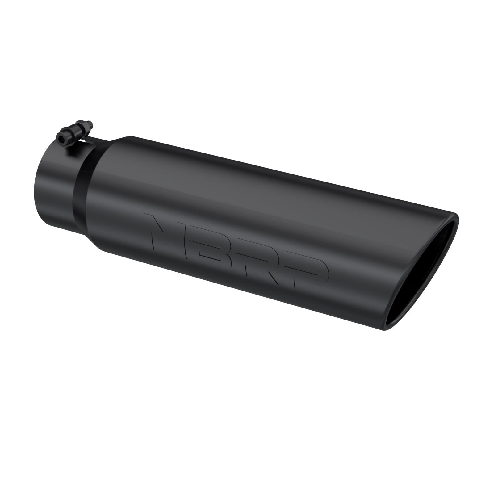 MBRP Cat-Back Exhaust Single Side Exit Armor Black Universal Fit