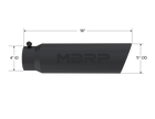 MBRP Cat-Back Exhaust Single Side Exit Armor Black Universal Fit